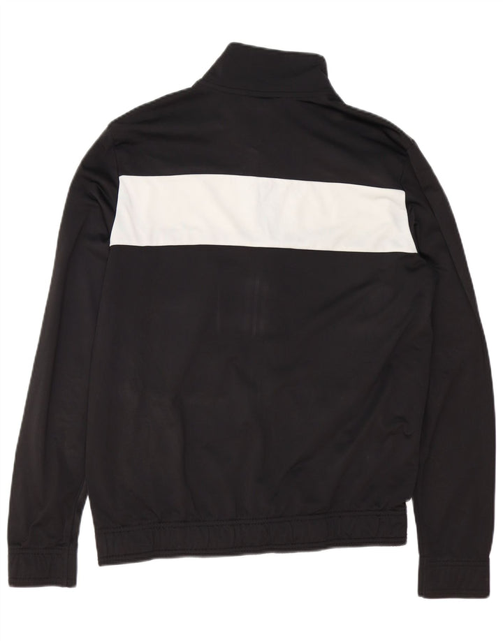 PUMA Mens Tracksuit Top Jacket Médio Preto Colourblock Poliéster