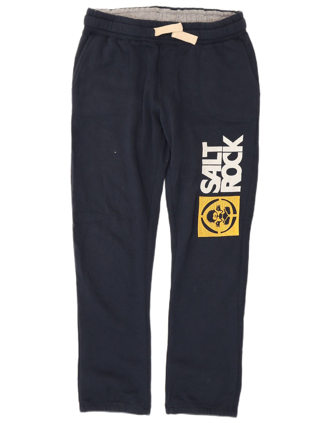 Calça de treino estampada para meninos SALTROCK 12-13 anos algodão azul marinho