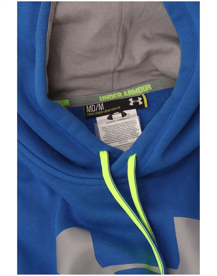 Under Armour Mens Graphic Hoodie Jumper Médio Algodão Azul