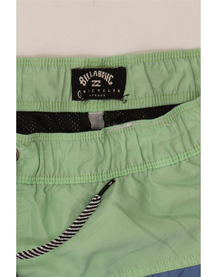 Billabong Mens Natação Shorts Médio Colorblock Multicolorido