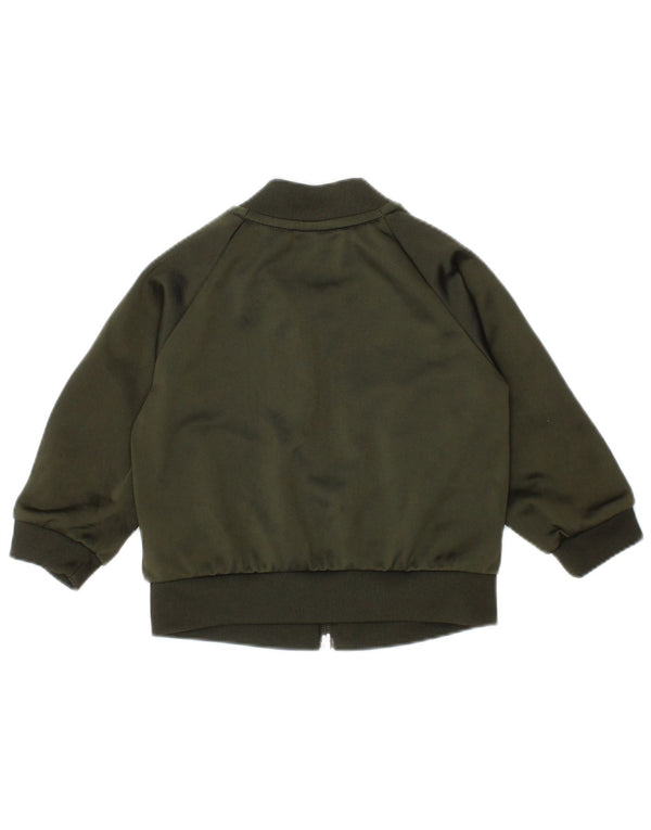 ADIDAS Casaco de treino para bebé menino 3-6 meses cáqui poliéster