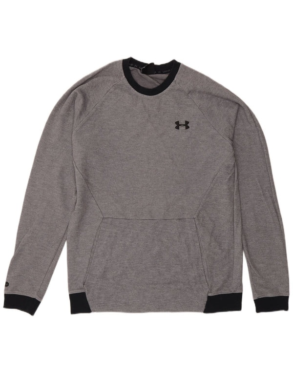 Under Armour Mens moletom jumper grande cinza