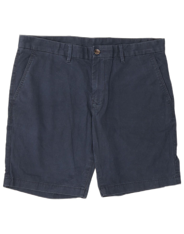 Tommy Hilfiger Mens Chino Shorts W36 Grande Algodão Azul Marinho