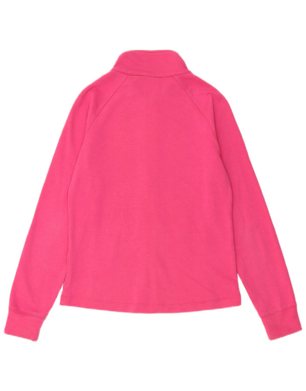 Champion Womens Tracksuit Top Jacket UK 12 Médio Rosa