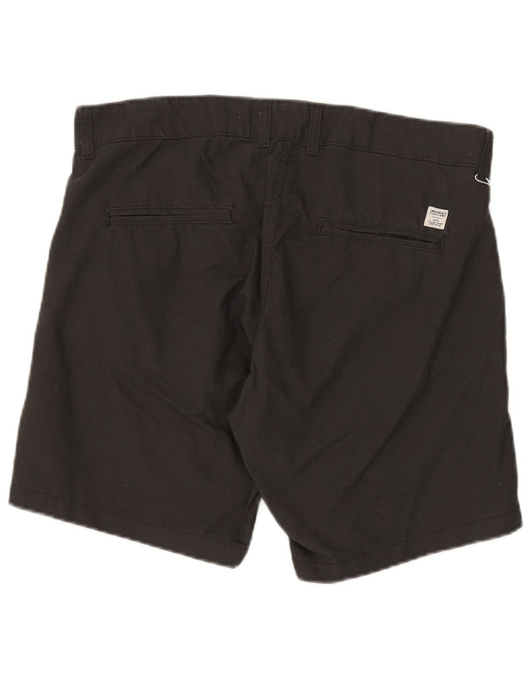 JACK & JONES Mens Regular Fit Chino Shorts W36 Grande Algodão Preto