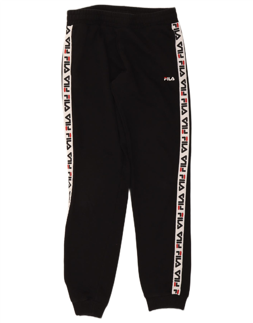 Calça de treino masculina Fila Graphic Joggers médio preto colorblock
