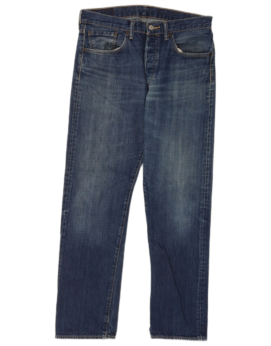 Jeans Levis 501 Straight Masculino W32 L30 Azul