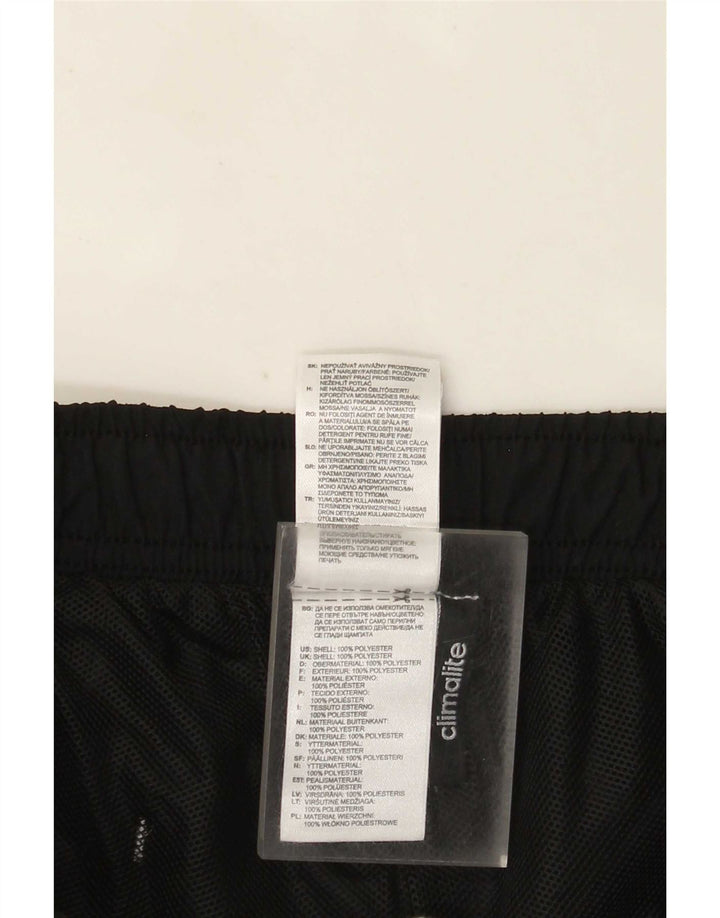Adidas Mens Climalite Graphic Sport Shorts Médio Preto Poliéster