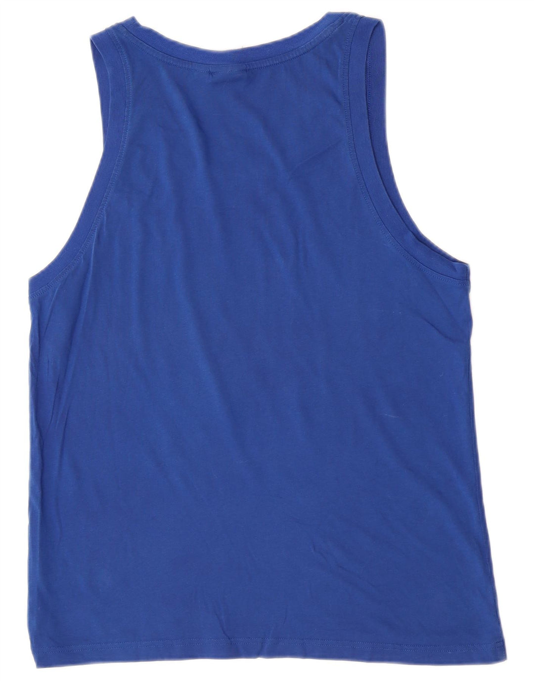 Adidas Mens Graphic Vest Top Médio Algodão Azul