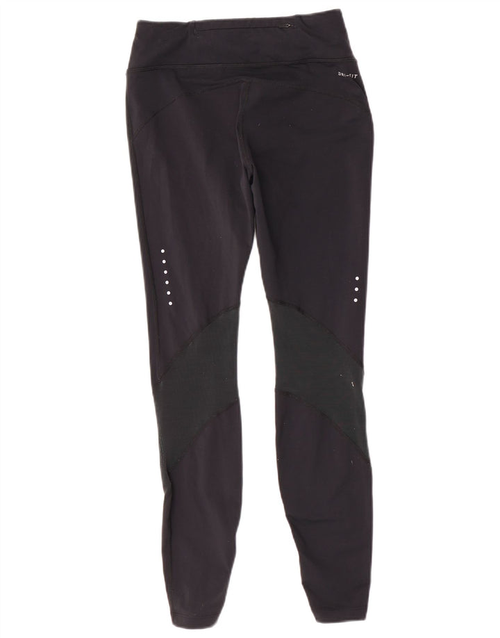 Leggings Nike Oregon Graphic Femininas UK 8 Pequenas Pretas Nylon