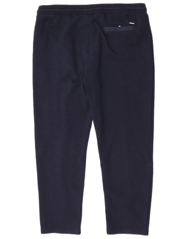 Calça de treino feminina Marks & Spencer Autograph UK 18 XL azul marinho