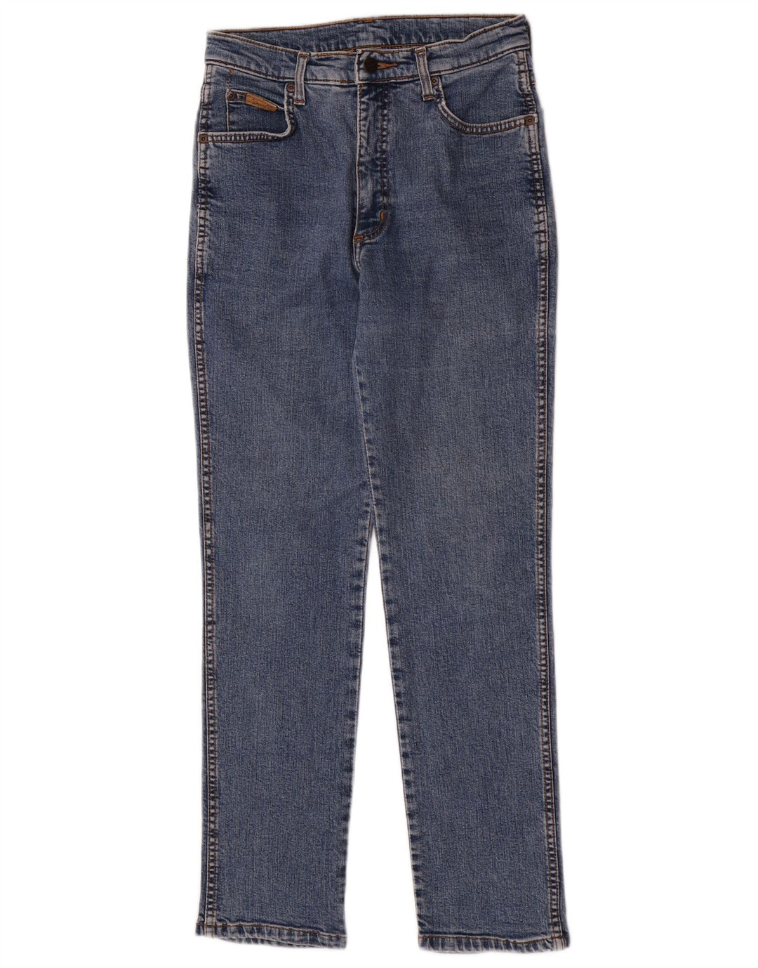 Wrangler Feminino Susan Slim Jeans W31 L30 Azul Algodão