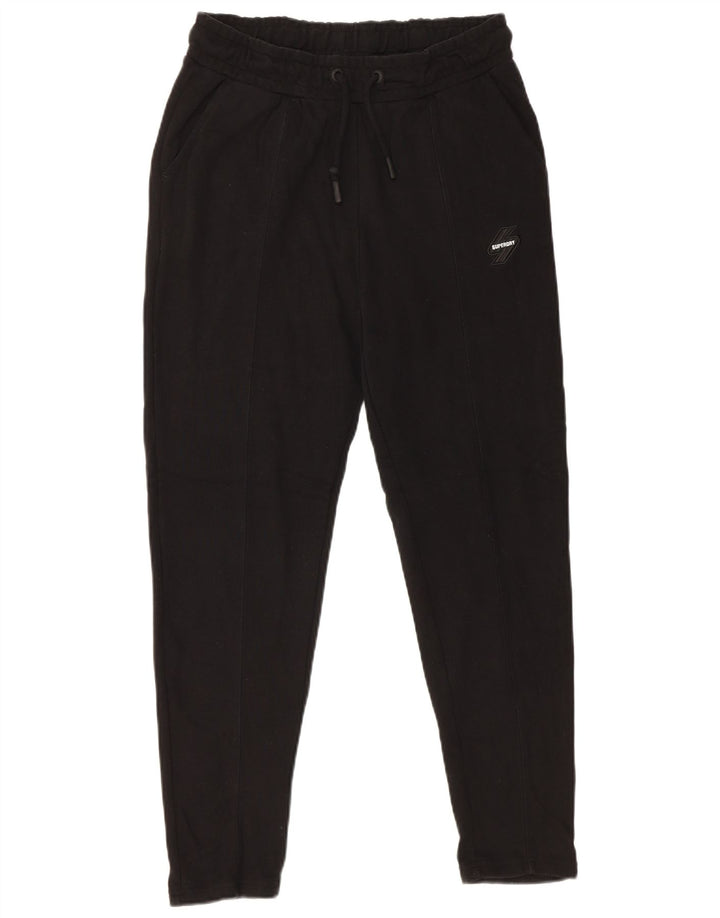 Calça de treino feminina Superdry UK 10 pequena preta
