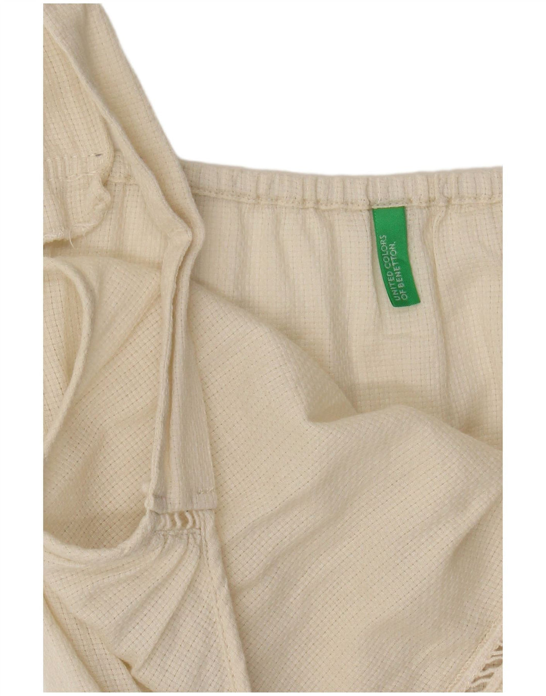 Top Cami Feminino Benetton UK 12 Médio Off White