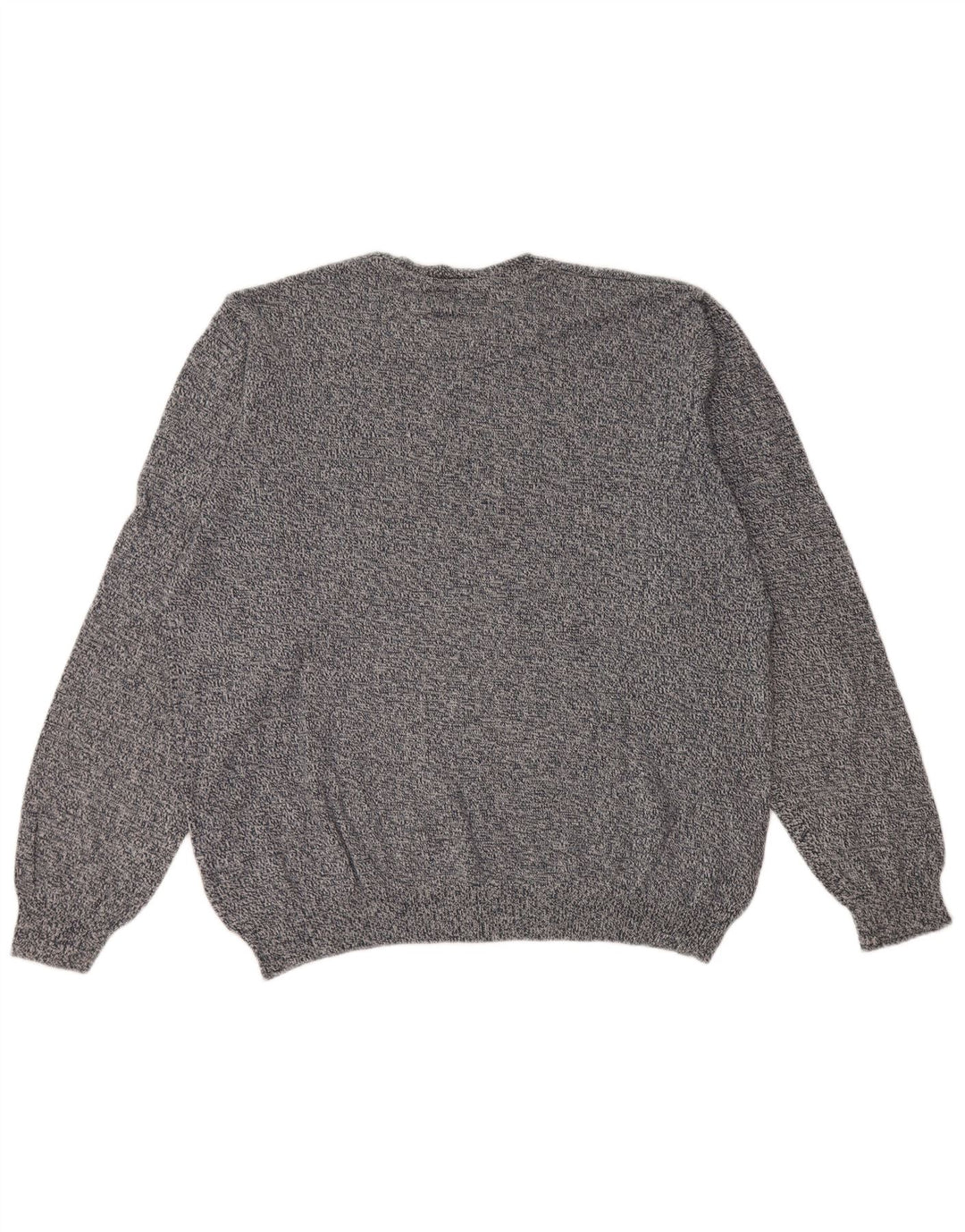 Suéter masculino Marks & Spencer com gola redonda XL azul marinho manchado