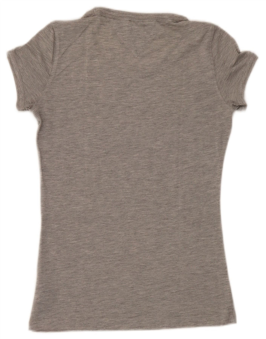 Camiseta feminina Tommy Hilfiger com estampa gráfica UK 12 poliéster cinza médio