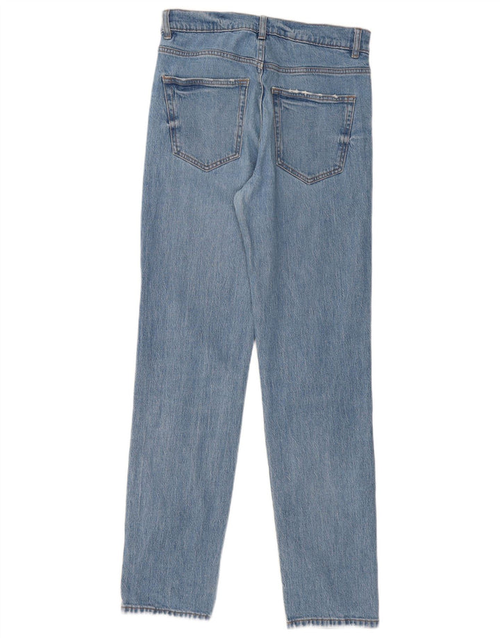 Jeans VINTAGE masculino stretch reto W30 L32 algodão azul