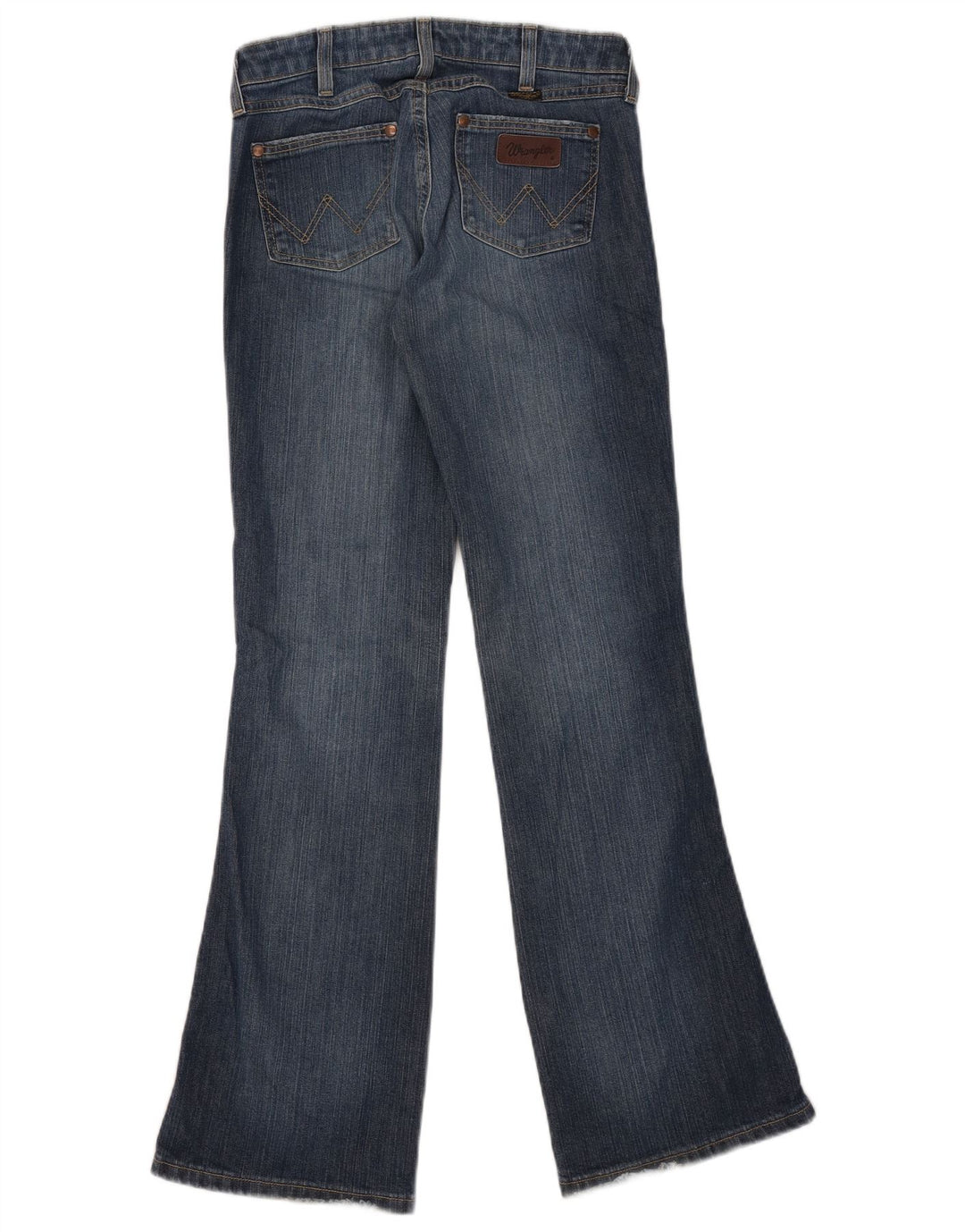Wrangler feminino Eve Bootcut jeans W28 L32 algodão azul