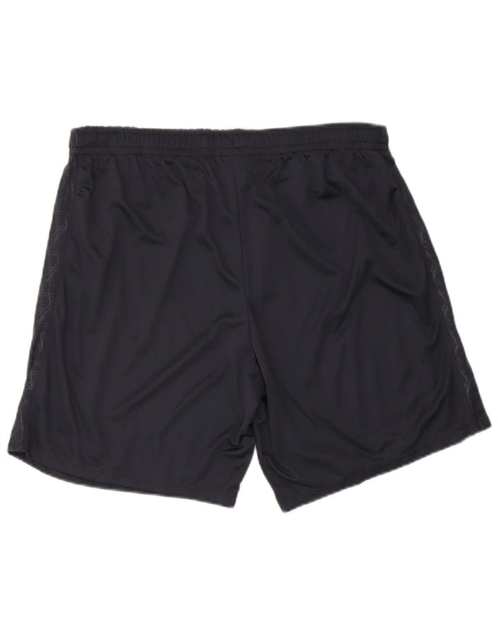 Shorts esportivos masculinos UMBRO 2XL poliéster geométrico azul marinho