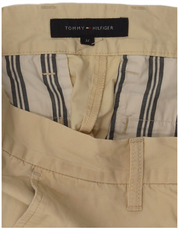 Shorts Chino feminino Tommy Hilfiger W32 grande bege