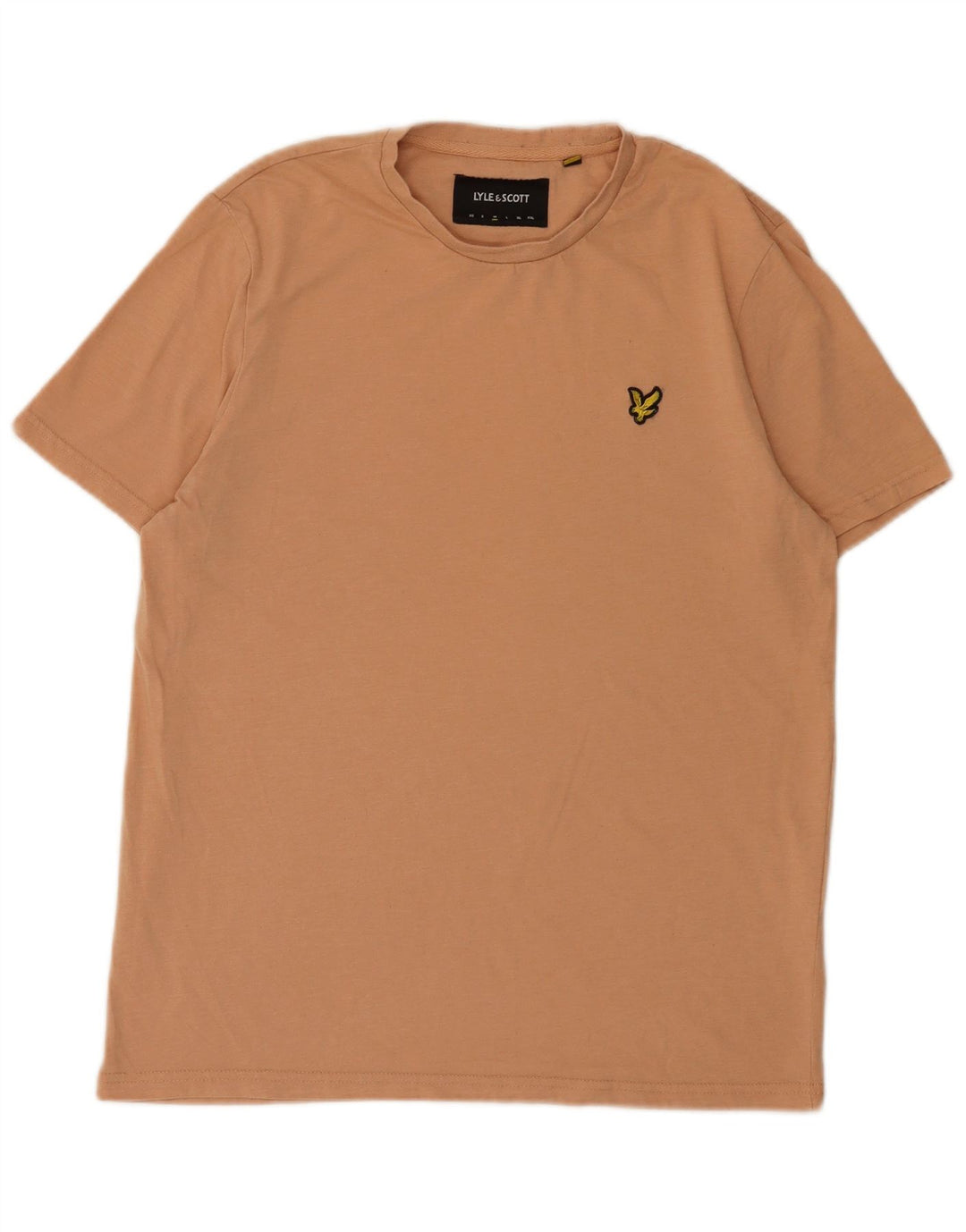 Camiseta masculina Lyle & Scott poliéster rosa médio
