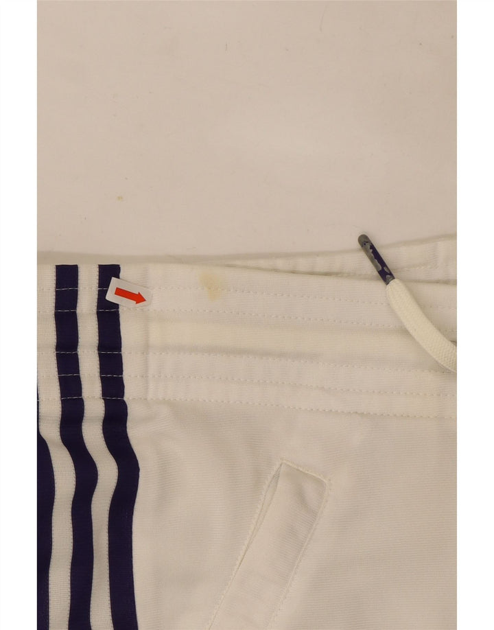 Calça de treino feminina Adidas EU 42 grande poliéster branco