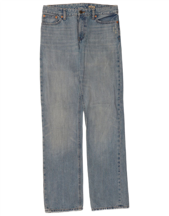 POLO RALPH LAUREN Meninos Jeans retos 15-16 anos W30 L32 Azul Algodão