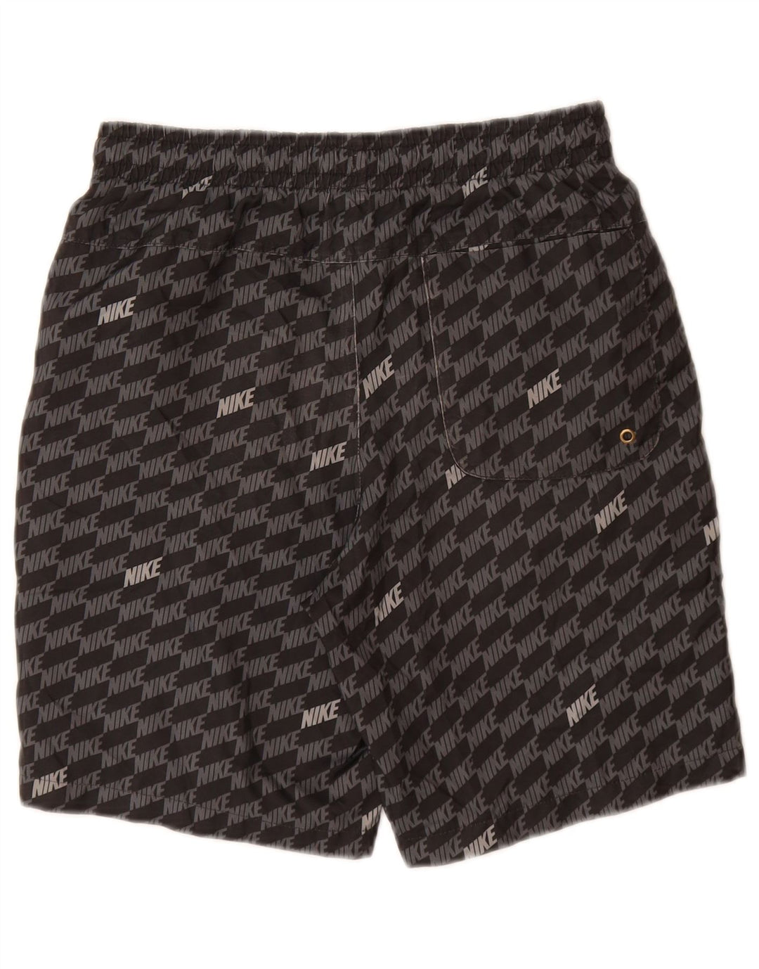 Shorts de natação Nike Boys Graphic 12-13 anos grande cinza poliéster