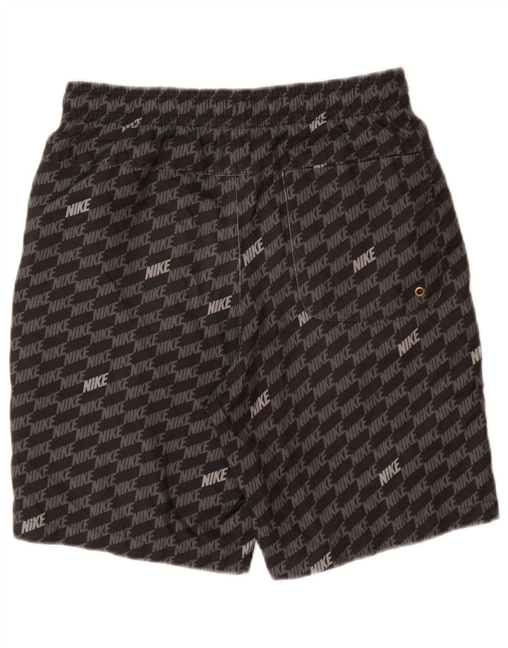 Shorts de natação Nike Boys Graphic 12-13 anos grande cinza poliéster