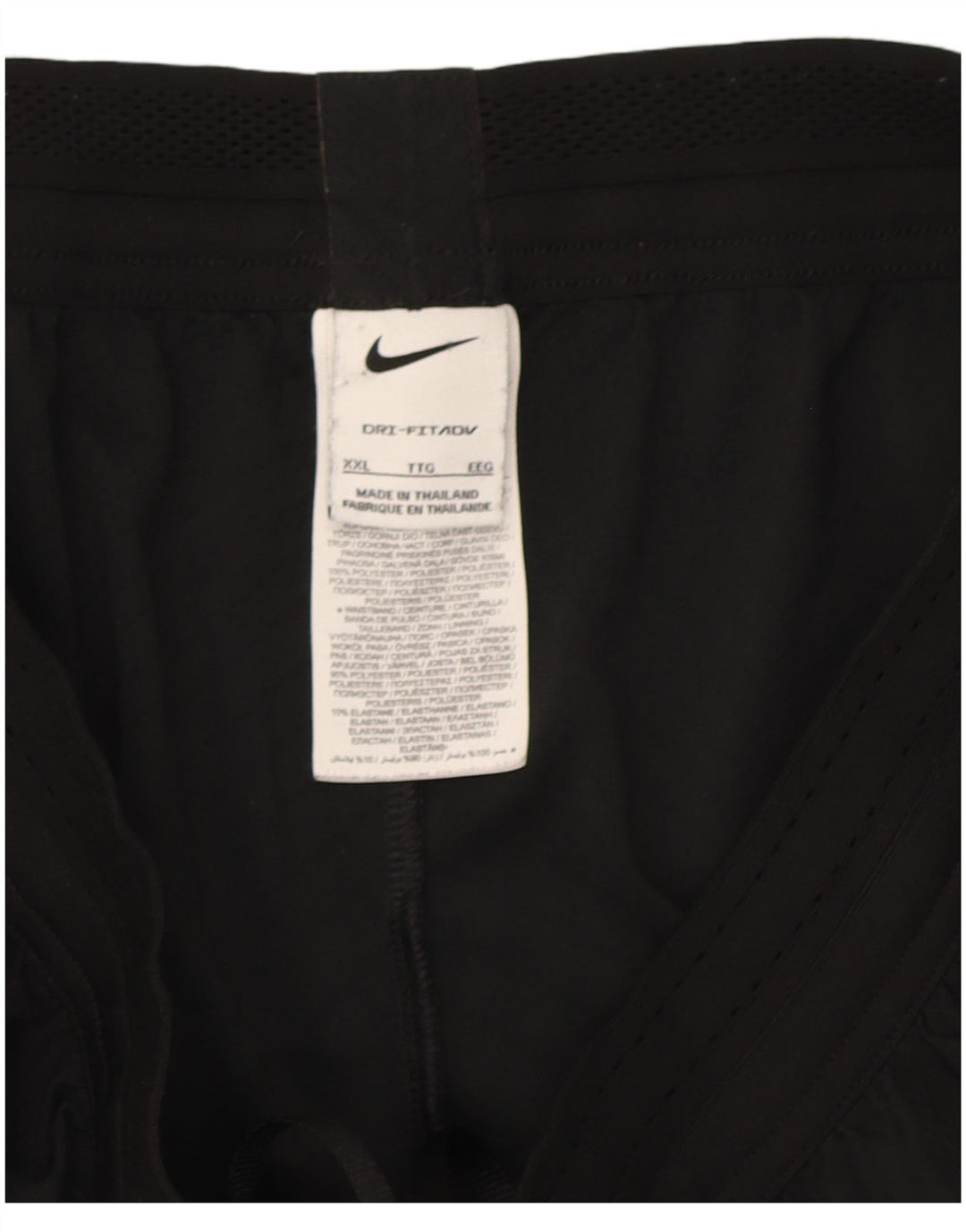 Nike Mens Liverpool Sport Shorts 2XL Preto Colorblock Poliéster