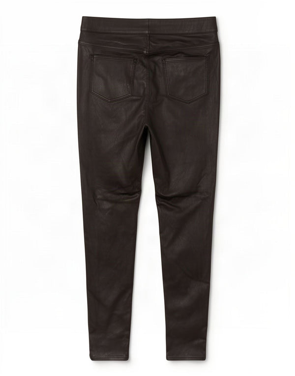 Leggings femininos Marks & Spencer UK 14 grandes viscose preta