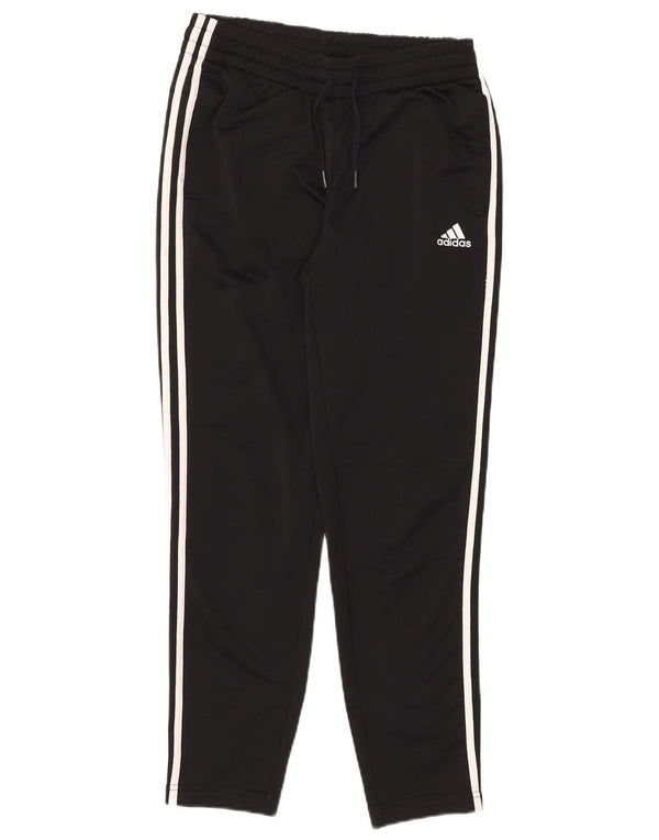 Calça de treino feminina Adidas UK 12/14 médio preto poliéster esportivo