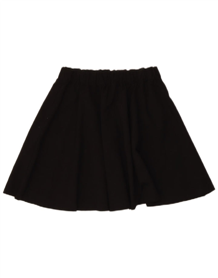 Minissaia feminina ZARA média W28 viscose preta