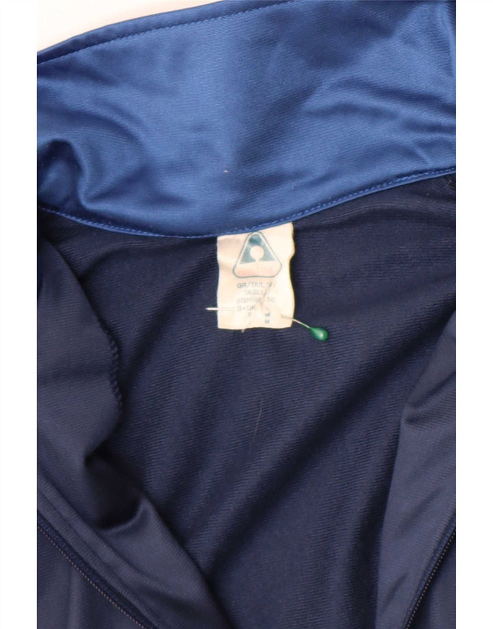 Jaqueta de agasalho masculino ativo bloco colorido azul marinho médio
