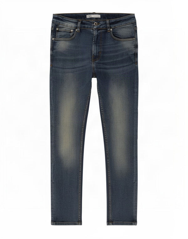 Zara Mens Skinny Jeans EU 42 Grande W32 L30 Azul Algodão