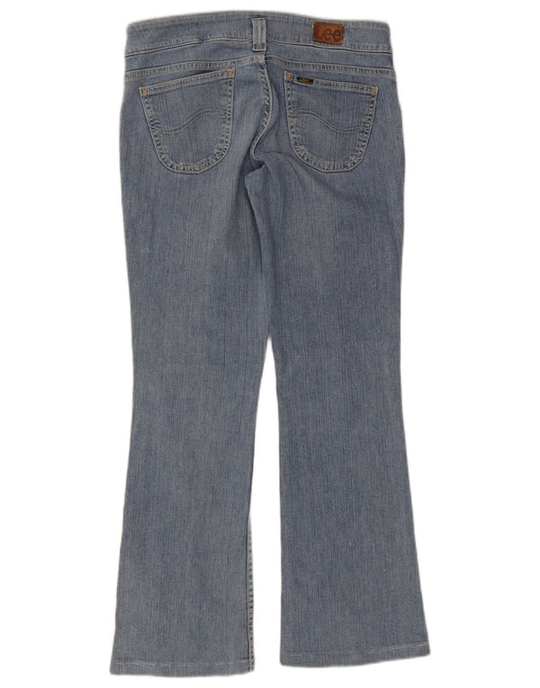Lee Womens Leola Bootcut Jeans W30 L28 Azul Algodão