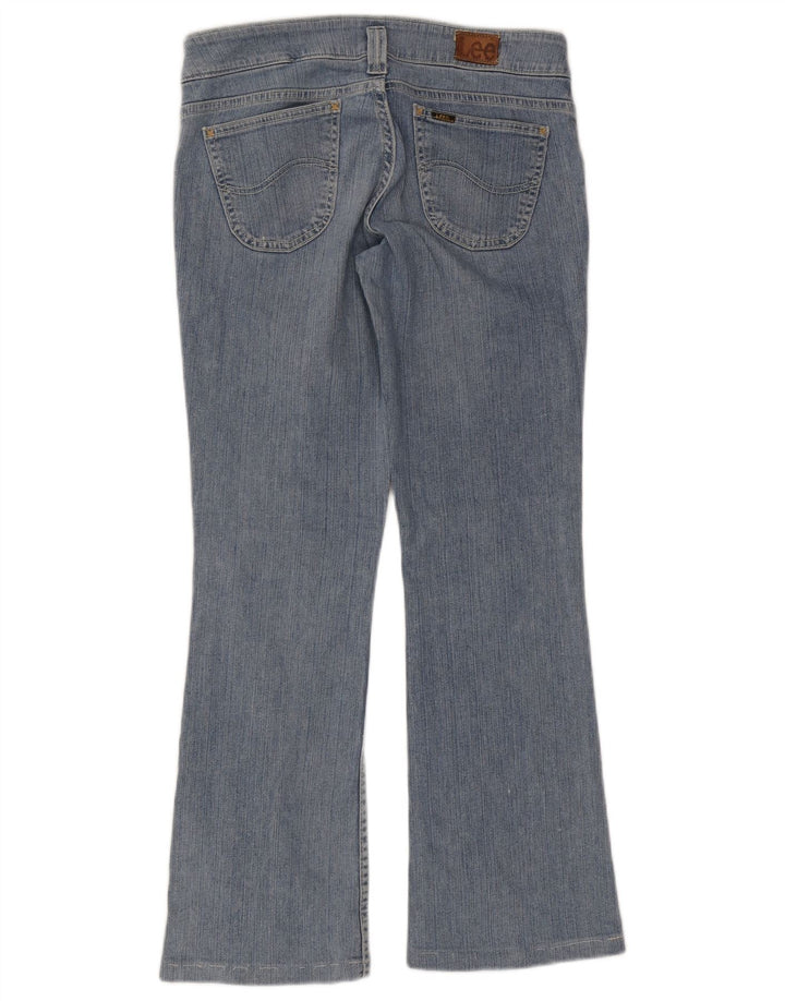 Lee Womens Leola Bootcut Jeans W30 L28 Azul Algodão