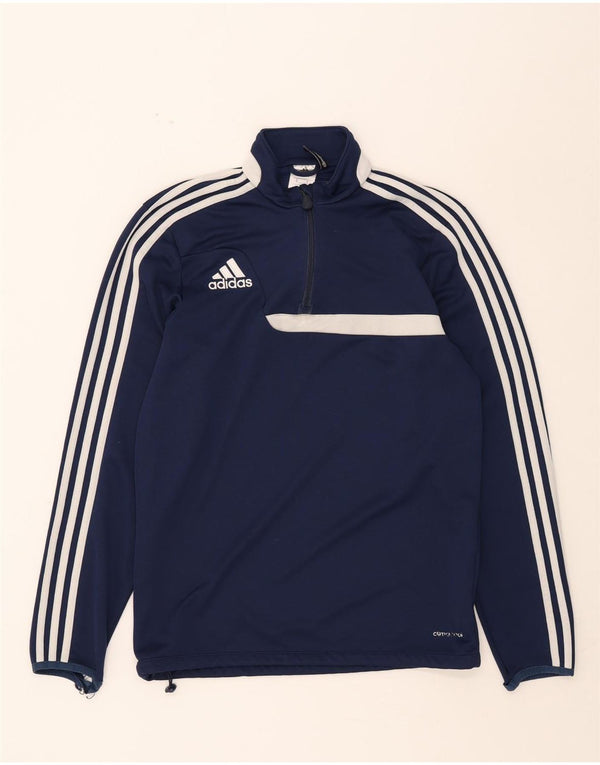 ADIDAS Mens Climacool Graphic Pullover Treino Top Pequeno Azul