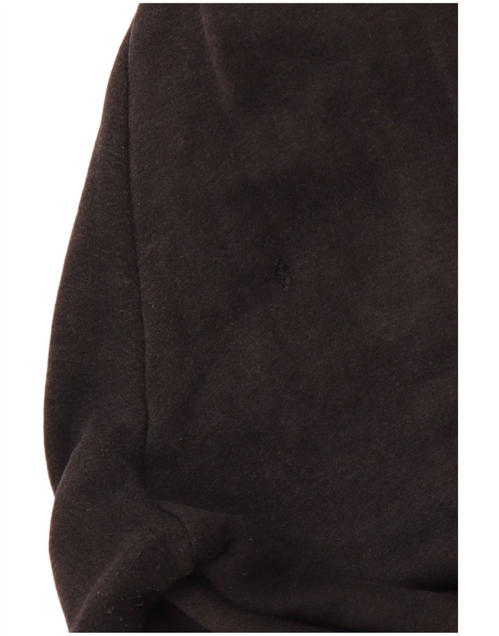 Calça de treino feminina Nike Joggers UK 8 pequena preta de algodão