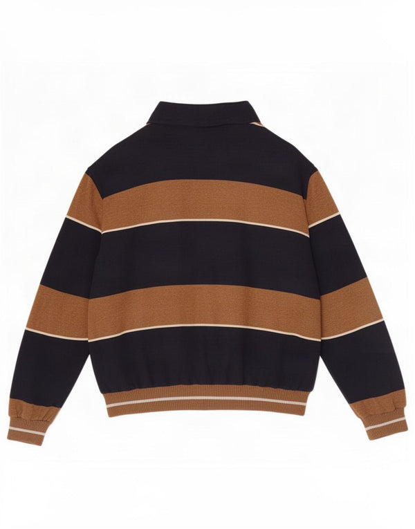 Suéter cardigã masculino AUSTRALIAN L'ALPINA IT 56 2XL listrado azul marinho