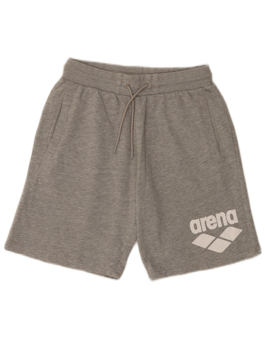 Shorts esportivos gráficos masculinos ARENA pequeno algodão cinza