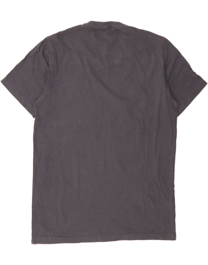 EDDIE BAUER Mens T-Shirt Top Medium Navy Blue Cotton Vintage Eddie Bauer and Second-Hand Eddie Bauer from Messina Hembry 
