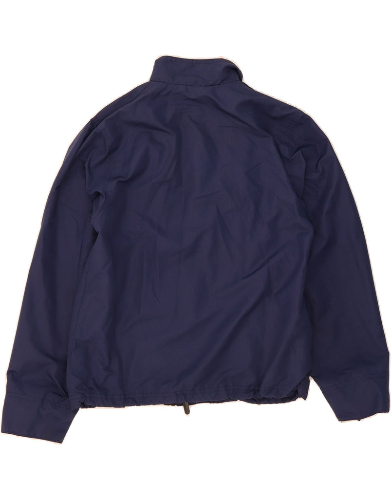 KICKERS Boys Windbreaker Jacket 15-16 Years XL Navy Blue Polyester Vintage Kickers and Second-Hand Kickers from Messina Hembry 