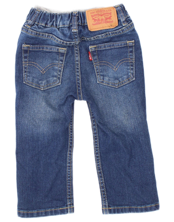 Levi's Baby Boys Straight Jeans 9-12 Meses W18 L11 Azul Algodão