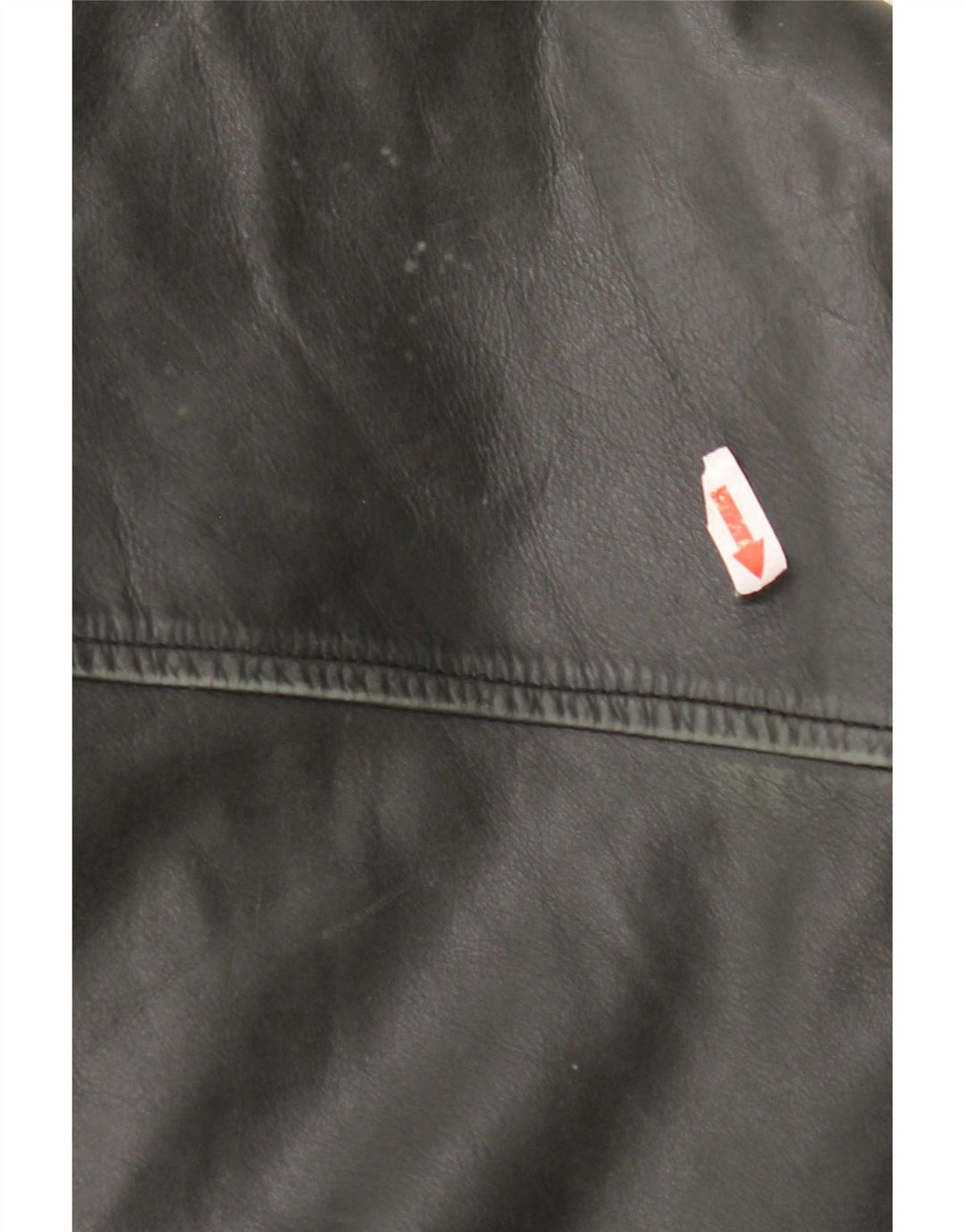 Jaqueta de couro masculina MONTANA UK 44 2XL preta