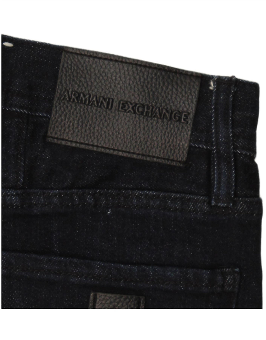 Calça jeans feminina Armani Exchange W30 L30 azul marinho