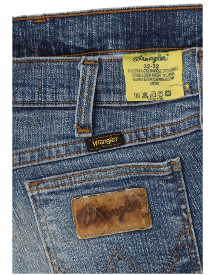Wrangler Calça Jeans Feminina W32 L32 Azul