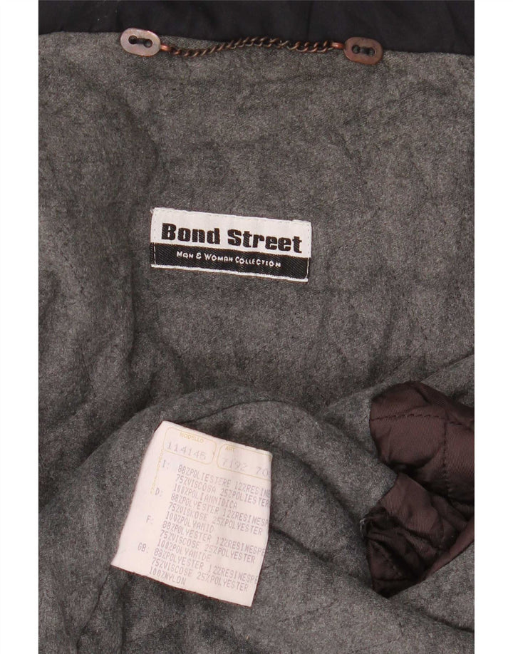 Revestimento corta-vento dos homens da Bond Street poliéster dos azuis marinhos 52 XL