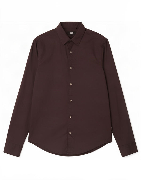 Camisa masculina Superdry pequena algodão preto