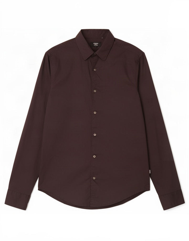 Camisa masculina Superdry pequena algodão preto